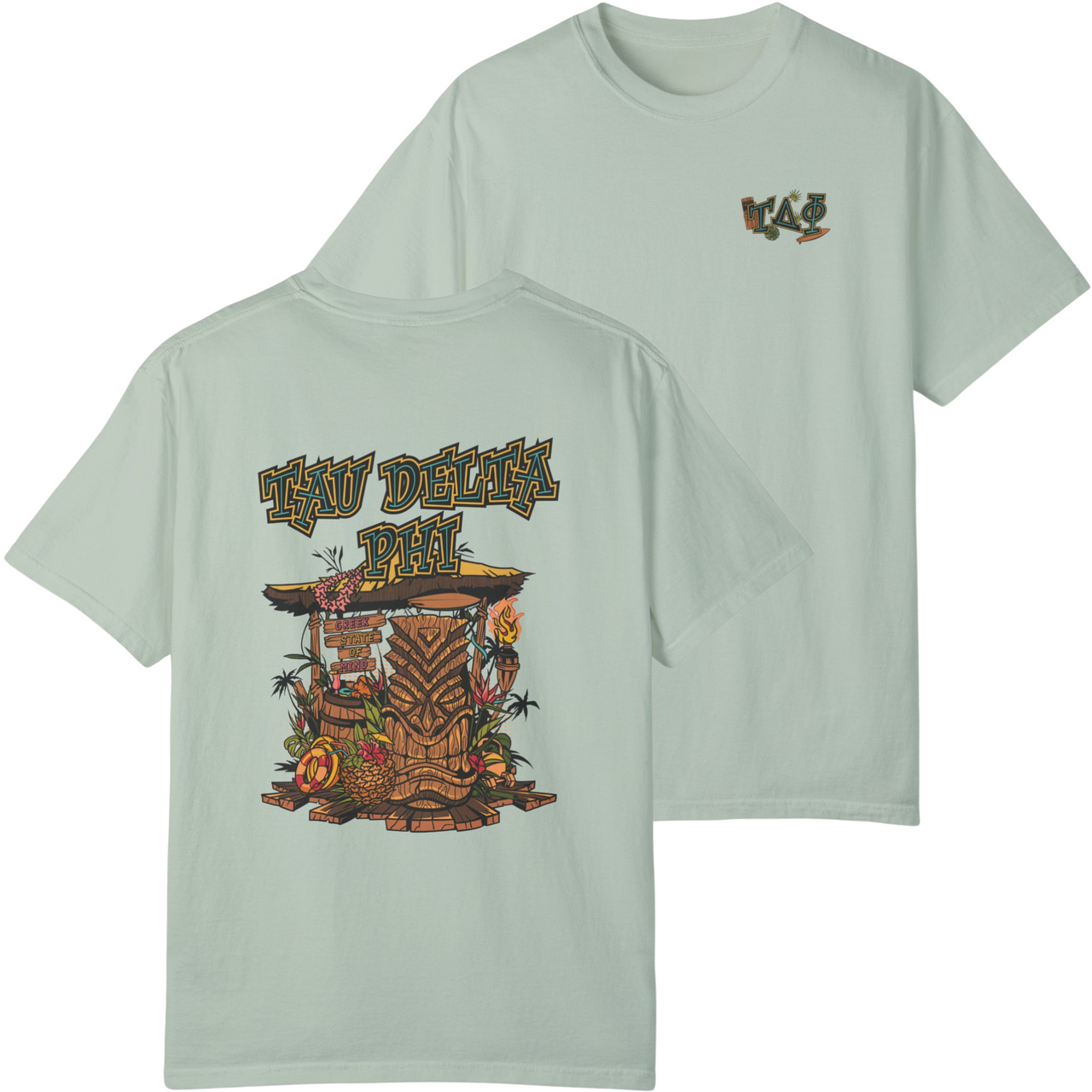 bay Tau Delta Phi Graphic T-Shirt | Tiki Time