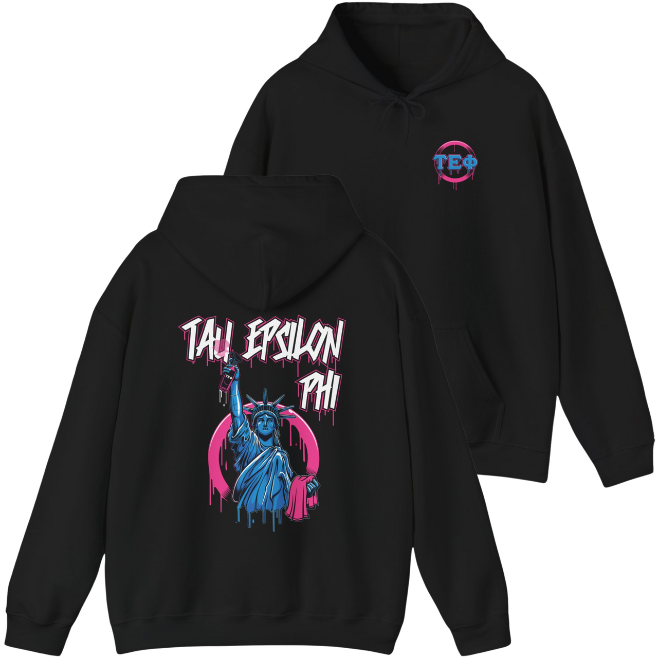 Tau Epsilon Phi Graphic Hoodie | Liberty Rebel