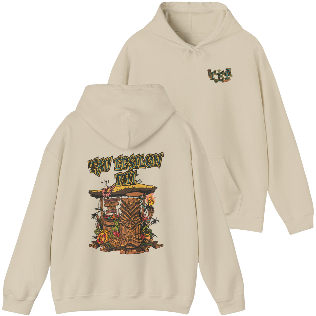 Tau Epsilon Phi Graphic Hoodie | Tiki Time