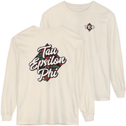 ivory Tau Epsilon Phi Graphic Long Sleeve | Aloha