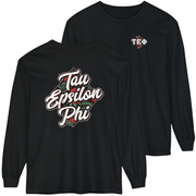 grey Tau Epsilon Phi Graphic Long Sleeve | Aloha