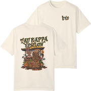 Ivory Tau Kappa Epsilon Graphic T-Shirt | Tiki Time