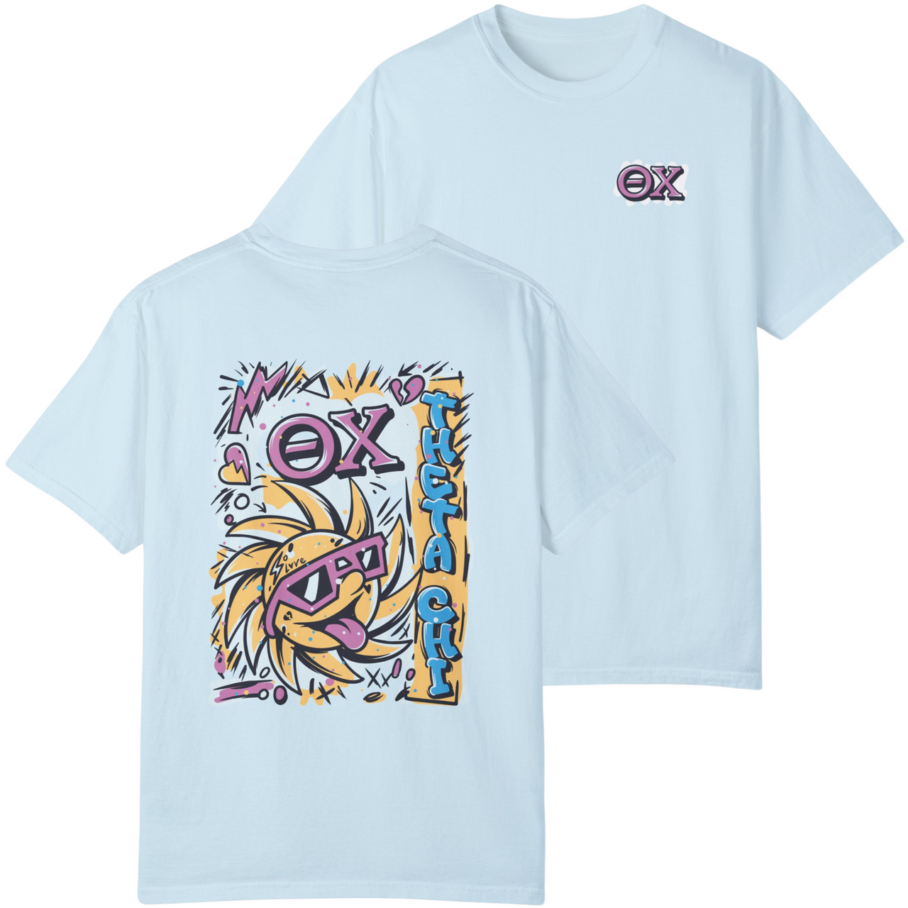 Theta Chi Graphic T-Shirt | Fun in the Sun