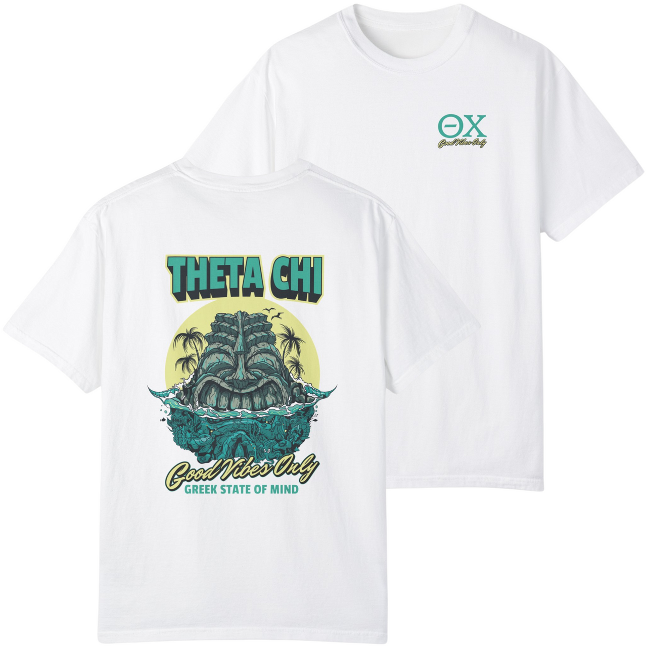 Theta Chi Graphic T-Shirt | Good Vibes Only