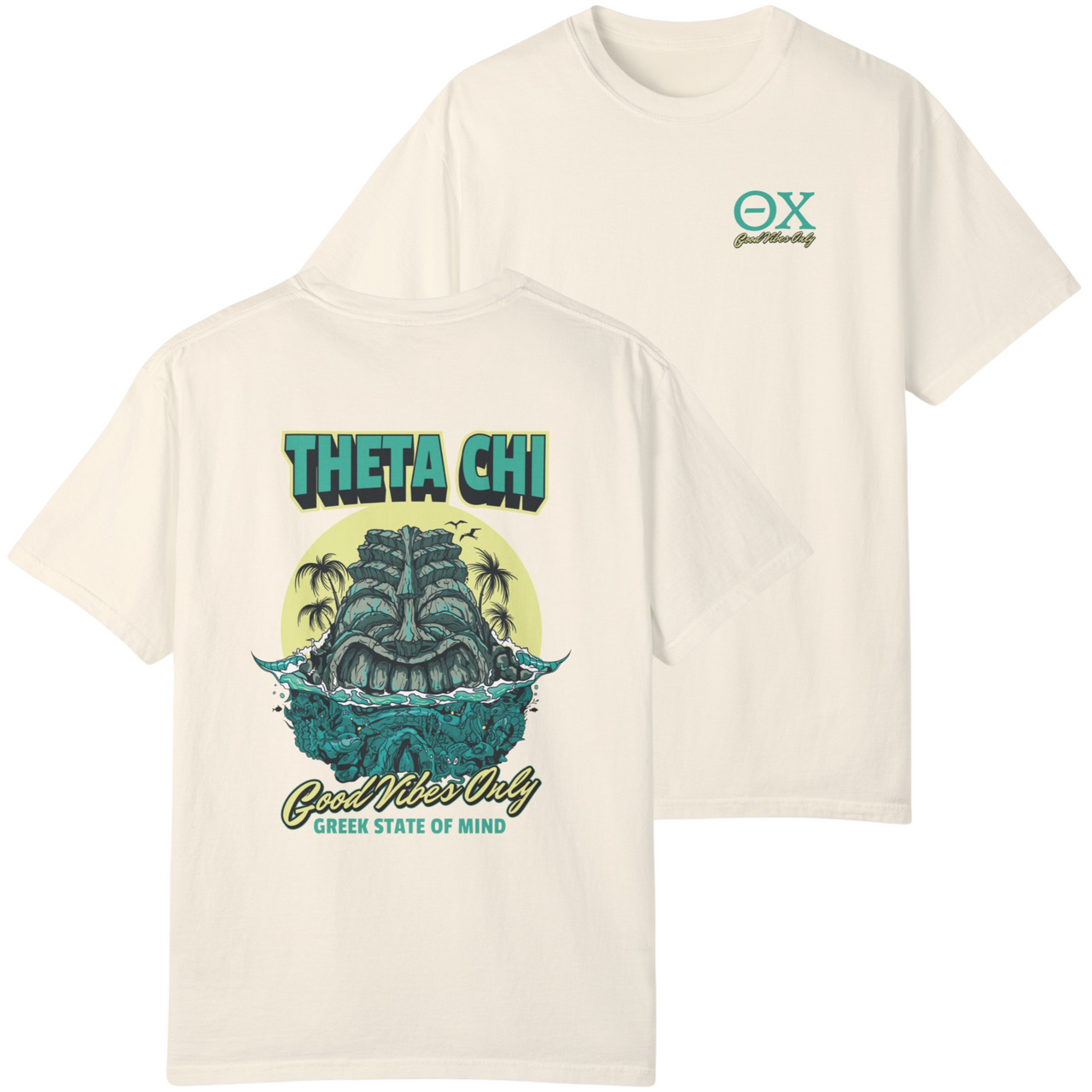 Theta Chi Graphic T-Shirt | Good Vibes Only
