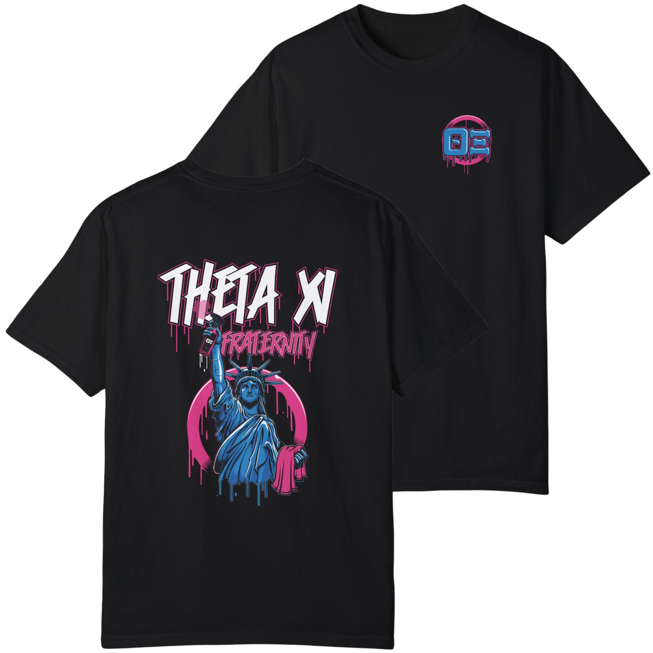 Theta Xi Graphic T-Shirt | Liberty Rebel