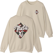 ivory Theta Xi Graphic Crewneck Sweatshirt | Aloha