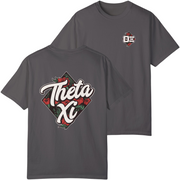 grey Theta Xi Graphic T-Shirt | Aloha