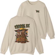 ivory Theta Xi Graphic Crewneck Sweatshirt | Tiki Time