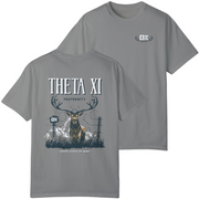 Granite Theta Xi Graphic T-Shirt | Big Buck