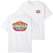 White Phi Delta Theta Graphic T-Shirt | Summer Sol