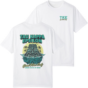 White Tau Kappa Epsilon Graphic T-Shirt | Good Vibes Only
