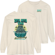 ivory Zeta Beta Tau Graphic Long Sleeve | Good Vibes Only