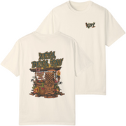 Ivory Zeta Beta Tau Graphic T-Shirt | Tiki Time