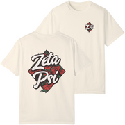 Ivory Zeta Psi Graphic T-Shirt | Aloha