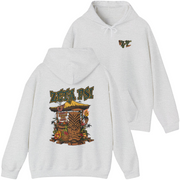 grey Zeta Psi Graphic Hoodie | Tiki Time