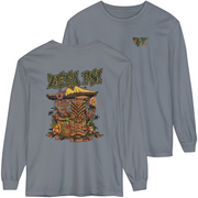 blue violet Zeta Psi Graphic Long Sleeve | Tiki Time