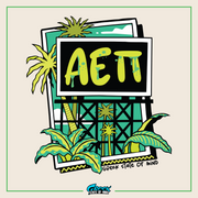 a poster with a palm tree and a sign that says act