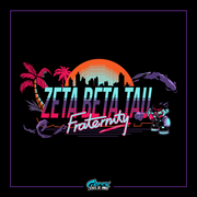 the logo for the zeta reta tail tournament