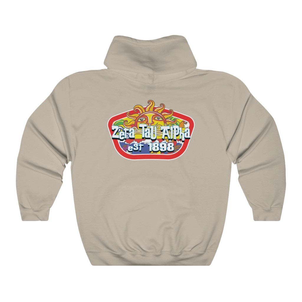 Zeta Tau Alpha Graphic Hoodie | Summer Sol