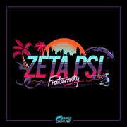 the logo for zetapsi, a retro video game