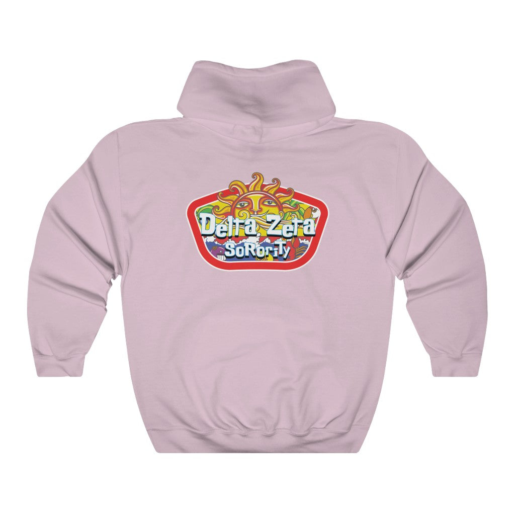 Delta Zeta Graphic Hoodie | Summer Sol