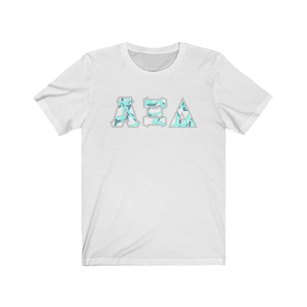 AXiD Printed Letters | Seafoam T-Shirt