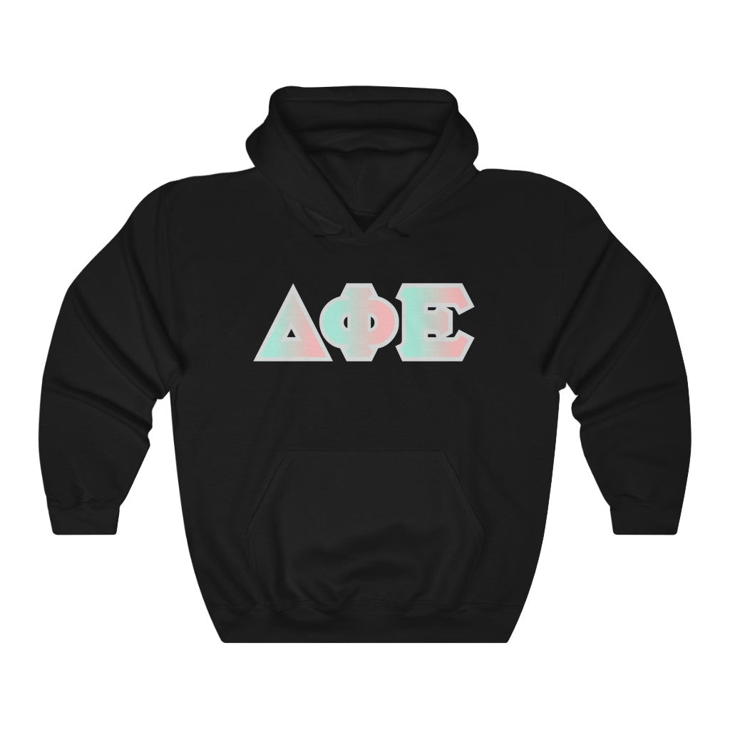 Delta Phi Epsilon Printed Letters | Dreams Hoodie