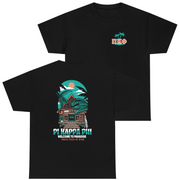 Black Pi Kappa Phi Graphic T-Shirt | Welcome to Paradise | Pi Kappa Phi Apparel and Merchandise