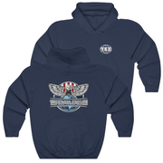 Navy Tau Kappa Epsilon Graphic Hoodie | The Fraternal Order | Tau Kappa Epsilon Fraternity