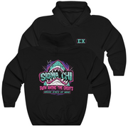 Black Sigma Chi Graphic Hoodie | The Deep End | Sigma Chi Fraternity Merch House