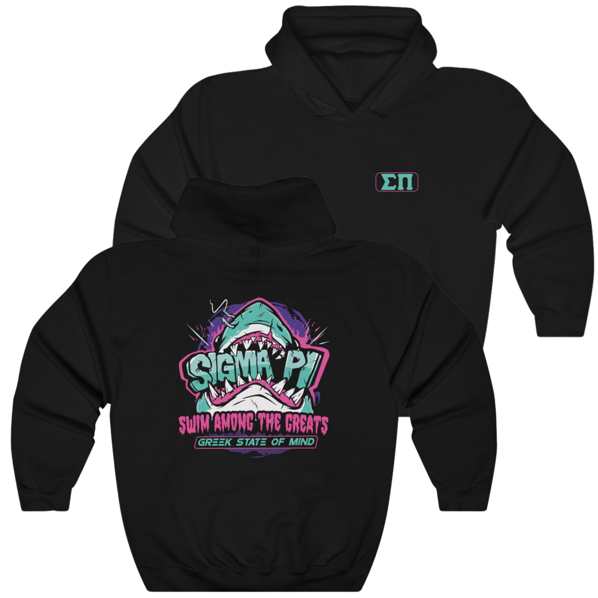 Sigma Pi Graphic Hoodie | The Deep End