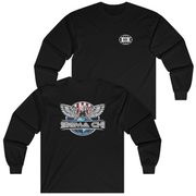 Black Sigma Chi Graphic Long Sleeve | The Fraternal Order | Sigma Chi Fraternity Merch House