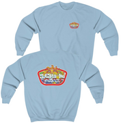 Light Blue Sigma Nu Graphic Crewneck Sweatshirt | Summer Sol | Sigma Nu Clothing, Apparel and Merchandise