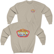 Sand Sigma Nu Graphic Crewneck Sweatshirt | Summer Sol | Sigma Nu Clothing, Apparel and Merchandise