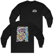 Black Pi Kappa Phi Graphic Long Sleeve | Fun in the Sun | Pi Kappa Phi Apparel and Merchandise