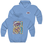 Blue Pi Kappa Phi Graphic Hoodie | Fun in the Sun | Pi Kappa Phi Apparel and Merchandise  