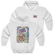 White Sigma Pi Graphic Hoodie | Fun in the Sun | Sigma Pi Apparel and Merchandise