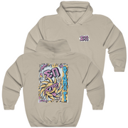 Sand Sigma Pi Graphic Hoodie | Fun in the Sun | Sigma Pi Apparel and Merchandise