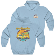 Light Blue Sigma Alpha Epsilon Graphic Hoodie | Cool Croc | Sigma Alpha Epsilon Clothing and Merchandise