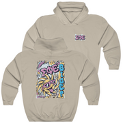 Natural Sigma Phi Epsilon Graphic Hoodie | Fun in the Sun | SigEp Clothing - Campus Apparel