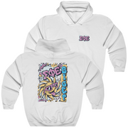 White Sigma Phi Epsilon Graphic Hoodie | Fun in the Sun | SigEp Clothing - Campus Apparel