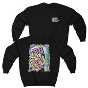 Black Sigma Pi Graphic Crewneck Sweatshirt | Fun in the Sun | Sigma Pi Apparel and Merchandise