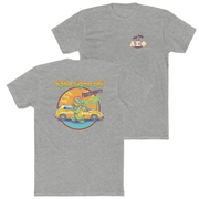 Grey Alpha Sigma Phi Graphic T-Shirt | Cool Croc | Alpha Sigma Phi Fraternity Shirt