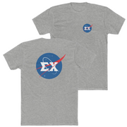 Grey Sigma Chi Graphic T-Shirt | Nasa 2.0 | Sigma Chi Fraternity Apparel