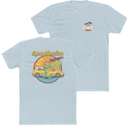 Light Blue Sigma Phi Epsilon Graphic T-Shirt | Cool Croc | SigEp Clothing - Campus Apparel  