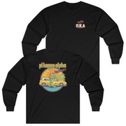 black Pi Kappa Alpha Graphic Long Sleeve | Cool Croc | Pi kappa alpha fraternity shirt 