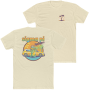 Natural Sigma Pi Graphic T-Shirt | Cool Croc | Sigma Pi Apparel and Merchandise