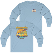 light blue Pi Kappa Alpha Graphic Long Sleeve | Cool Croc | Pi kappa alpha fraternity shirt 