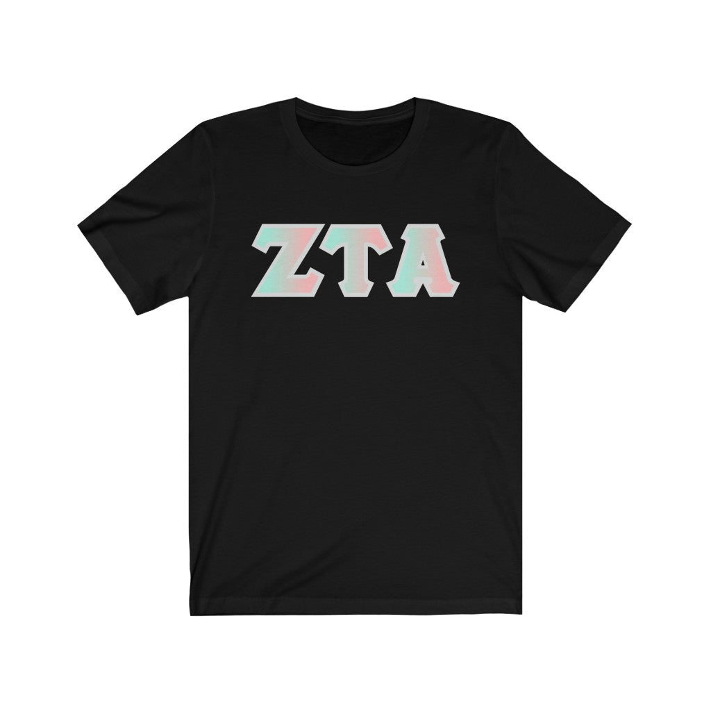 Zeta Tau Alpha Printed Letters | Dreams T-Shirt